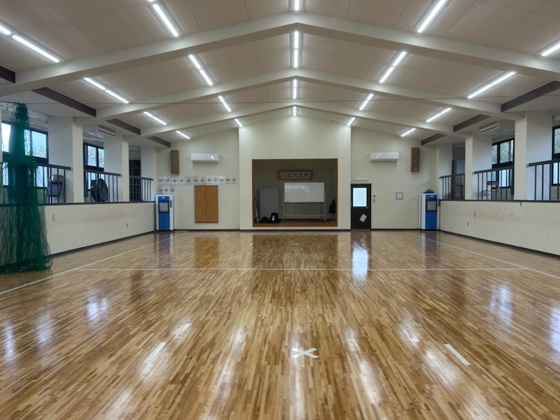 キヨミフロアギケン 体育館フローリング 施工実績｜三重県I高校武道場